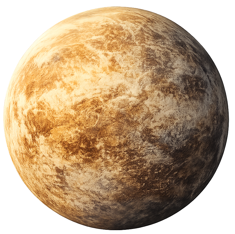 Planète Vénus visible dans le ciel